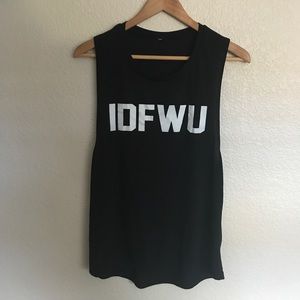 Private Party IDFWU muscle tank